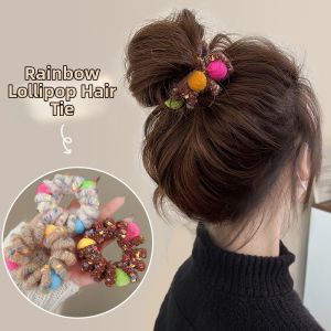 Durability Elastic Phone Line Style Hair Ties
