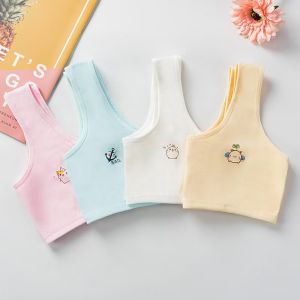 เสื้อกล้ามผ้าฝ้ายน่ารัก PaulWeekend สำหรับสาว-ออกแบบสะดวกสบายและระบายอากาศ