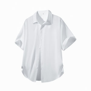 TUCANO | Summer Lightweight Thin Ice Silk Men Shirt Short Sleeve Casual