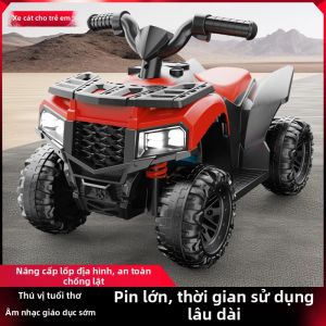 BONINGYU | Ridable Electric Kids Motorcycle Off-road Quad