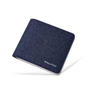 WILLIAMPOLO | Mens Wallet Short Youth Trendy Lightweight