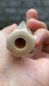 pipa gading gg asli lokal 19cm blimbing bahan merah mulus