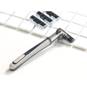 MSW Set Pencukur 1 Pemegang + 30 Mata Pisau Manual Shaver Razor 2 Lapis Cukur Licin Anti-Luka Alat Cukur