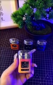 Hột Quẹt điện plasma - Vỏ Trong Suốt - Khởi Động Nút Nhấn Kèm Sạc Type C