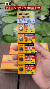 Pin đồng hồ SR927SW Maxell PRO 1.55V SR927 /  SR 927 / 395 - Made in Japan