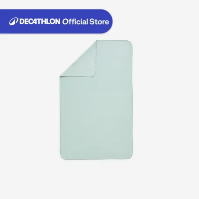 Decathlon Microfibre Pool Towel Size Large 80 x 130 cm - Blue Green Quick dry towel