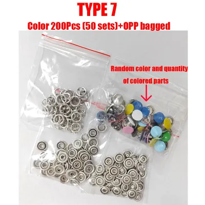 50/100 Metal Prong Snap Button Hollow Press Prong Fastener Studs with Pliers Tool Set Kits for Clothes Garment Sewing Bags Shoes