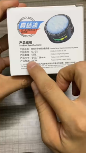 Quạt Tản Nhiệt Điện Thoại Sò Lạnh SL25 Led RGB Gaming Công Suất 15W dóng băng quạt làm mát điện thoại máy tính bảng mẫu mới - Tặng kẹp và bao tay