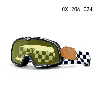 TAODUN | Vintage UV Protection Motorcycle Goggles Wind Sandproof Helmet Compatible Glasses