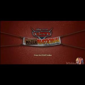 PS2 DVD Game Cars - Mater-National Championship