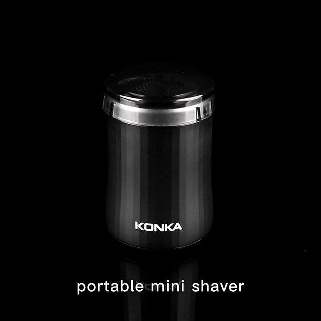 KONKA Portable Mini Men's Razor Electric Shaver for Men Type-C USB ...