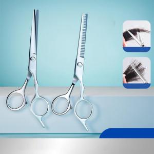 Sharp Hair Thinning and Cutting Scissors Barber Shear Accessories Professional Barber Shop Hairdressing Set Salon Styling Tools