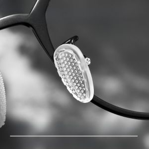 Japanese Glasses Nose Pad Silicone Soft Non Slip Massage Nose Pads Nose Bridge Bracket Glasses Rim Accessories Airbag Nose Pad