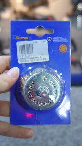 REMAX 40-75mm Crimped Wire cup brush for drill 6mm shaft/ crimped wire cup brush / berus tembaga besi dawai / wire brush