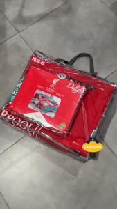 TULIP DELIGHT ชุดผ้าปูที่นอน ลิเวอร์พูล LIVERPOOL DLC083 สีแดง #ทิวลิป 3.5ฟุต 5ฟุต 6ฟุต ผ้าปูที่นอน ผ้านวม ลิเวอร์พูล LIVERPOOL