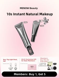 Menow | No Need to Remove Make-up Skin-nourishing Brightening Concealer Primer and Foundation Cream