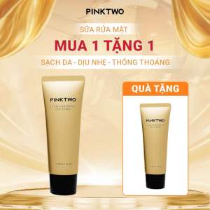 (Mua 1 tặng 1) Combo 2 tuyp Sữa Rửa Mặt Làm Sáng Da PINKTWO Facial Cleansers Skincare Amino acid