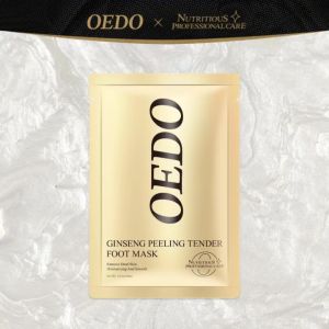 Oedo Ginseng Peeling Tender Foot Mask Remove Dead Skin Moisturizing And Smooth Masker Kaki pecah dan Kering