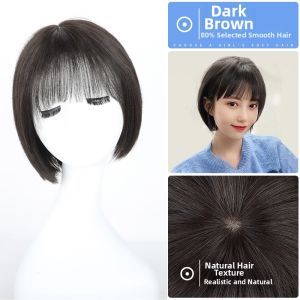 MENGSIQIAN | Natural Looking Short BOBO Wig Female