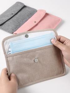 Antibacterial Mask Bag Storage Box Storage Respirator Cosmetics Bag Bag Temporary Storage Folder Portable Case Protection Cover