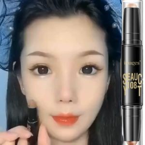 [CHÍNH HÃNG] Bút tạo khối che khuyết điểm hai đầu Images seauc 108 3.6g highlight đa năng bút tạo khối che khuyết điểm tạo đường nét cho khuôn mặt