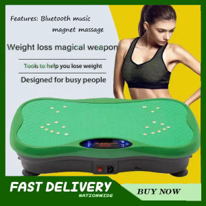 【1 Year Warranty】Vibration Power Plate Slim Slimming Machine For Rejection Of fat Muscle Stimulator Equipment Machine Platform Fitness Weight Loss Machine