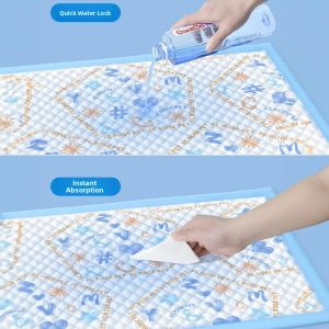 MONLEYTA | Thickened German Pet Absorbent Pad Disposable Diaper Pad For Cats And Dogs Urine Odor Eliminator One Time Use Toilet Training Mat