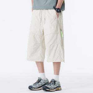 Wood soon | Retro Style Ice-Silk Lightweight Mens Shorts