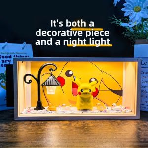 XUNNIAN | Pikachu Cute Night Light Decorative Lamp