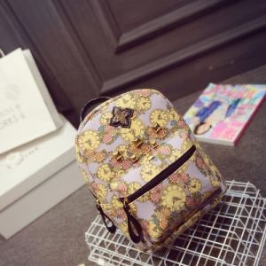 Cute Childrens Backpack Nursery School Bag Anti-Lost for Boys And Girls Pre-School Bag Soft Nylon Fabric Animal Pattern