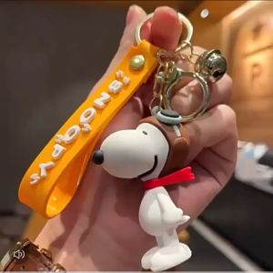 Gantungan Kunci Snoopy Keychain Gantungan Tas Ransel Boneka Kartun Peanuts Snoopy