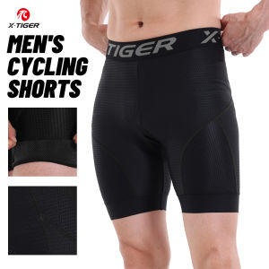 X-Tiger | X-TIGER Cycling Shorts Men 5D Gel Cushion Breathable Quick Dry Anti-Slip MTB Road Riding Shockproof Outdoor Bicycle Underwear