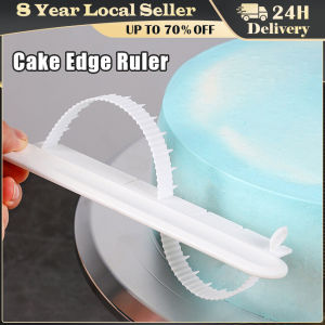 2pcs Cake Arc Decorating Aid Fondant Tool Rim Scale Baking Ruler Sugarcraft Lace Cake Decorating Tools