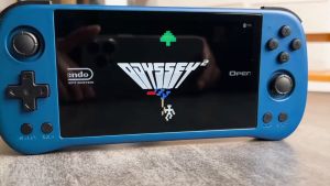 POWKIDDY X55 handheld game console 60000 Games PSP 5.5 INCH IPS Screen Console Linux System 4000 MAh TV HDMI LPDDR4X 2GB