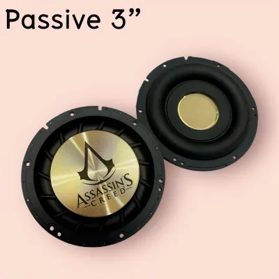 พาสซีฟ 3 นิ้ว Assasins Passive radiator พาสซีฟลำโพง ดอกพาสซีฟ เพิ่มเสียงเบส ลำโพงบลูทูธ​DIY