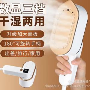 Pengukus Pakaian Pegang Tangan Terlaris untuk Kegunaan Rumah Paparan Digital Tiga Kelajuan Mesin Menyeterika Boleh Lekap di Dinding Sesuai untuk Asrama Pelajar Seterika Kecil untuk Pakaian