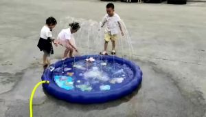 สระน้ำพูดีดิ 170cm x 100cm สำหรับน้ำเกลือ สระน้ำเสริมสร้างสนุกใจ ปลอดภัย สามารถใช้งานได้กับก็อกน้ำ สระน้ำพูดีดิ สระน้ำหรือสระน้ำเสริมที่ดีที่สุด