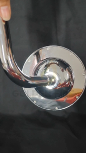 ABS Plastic 6 inches Rain Shower Round Head with Stainless Arm Pipe Set Bathroom Rainfall Shower Set