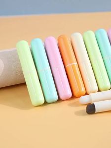 VEDO 💕COD Kuas Bibir Silikon + Tutup 4 Warna Jelly Lip Brush Silicon