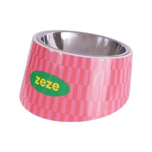 zeze | Neck Protection Elevated Stainless Steel Pet Bowl