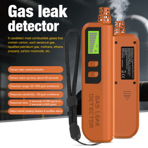 QTX-1เครื่องตรวจจับก๊าซ C3H4 CH4เครื่องตรวจรอยรั่วก๊าซติดไฟได้50-1000 Ppm C2H6 C3H8 C2H4 C3H6 C2H2ก๊าซพร้อมสัญญาณเตือน