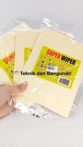 Lap Kanebo Chamois Refill Ukuran 32 x 21 x 0.2cm Serap Tinggi