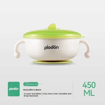 PLODON | Heat Insulation and Heat Preservation Baby Feeding Bowl
