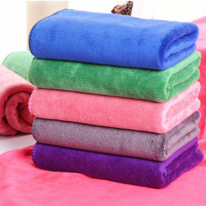 Khăn Lau Tóc Dày Mềm Thấm Hút Khăn Lau Mặt Nhà Bếp Không Rụng Lông Khăn Lau Nhà Tắm Chất Liệu Polyester Và Nylon