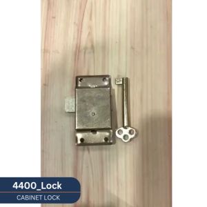 Brass Plated Cupboard Lock for Wardrobes Drawers Cabinets