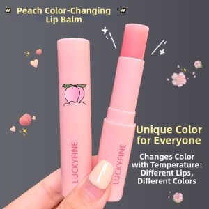 Lembiof | Peach Moisturizing and Preventing Chapped Lips Color-changing Lip Balm