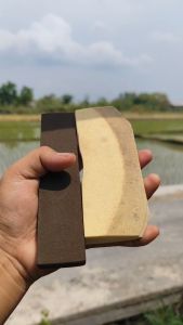 BELI 1 GRATIS 1 Batu Asah Untuk Arit Grit Kasar & Medium Yellow Abrasif Jepang (Grit 100 & 1000)