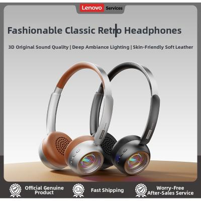Lenovo | Bluetooth Noise Canceling Retro Headphones | Lazada Singapore