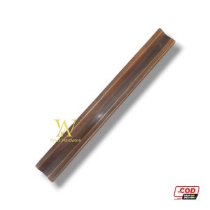 Tarikan Laci Lemari Meja Kuningan Antik Motif Rel 14 cm 1 Pcs
