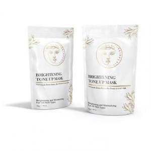 MASKER WHITE GLOW PERFECT MASK SKINFLAIR.ID White Glow Mask Masker Skinflair Perfect Tone Up Brightening - Masker Wajah Skinflair